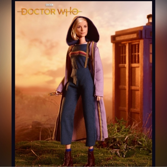 BBC Doctor Who Jodie Whittaker Barbie Signature Series Doll Thirteenth 13th New - Picture 1 of 1